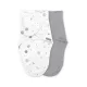 Ingenuity SwaddleMe™ Pamut Pólya Ulitka Sunset Space 2db 0.5 TOG 0-3 Hónapos Babáknak - Könnyen Használható, Puha és Lélegző Alváshoz