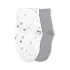 Ingenuity SwaddleMe™ Pamut Pólya Ulitka Sunset Space 2db 0.5 TOG 0-3 Hónapos Babáknak - Könnyen Használható, Puha és Lélegző Alváshoz
