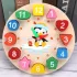 Wooze Puzzle Óra Fa Készségfejlesztő Játék Gyerekeknek