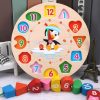 Wooze Puzzle Óra Fa Készségfejlesztő Játék Gyerekeknek