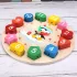 Wooze Puzzle Óra Fa Készségfejlesztő Játék Gyerekeknek