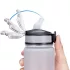 Prémium Motivációs Sport Kulacs Idősáv Jelzővel BPS Mentes Fekete 1000ml