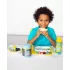 Skip Hop Zoo Ételtermosz Kanállal és Villával Cápa Mintás 325ml - Rozsdamentes Acél, Duplafalú, BPA-mentes Ételtároló 3 Éves Kortól