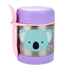   Skip Hop Zoo Ételtermosz Kanállal és Villával Koala Mintás 325ml - Rozsdamentes Acél, Duplafalú, BPA-mentes Ételtároló 3 Éves Kortól