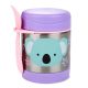 Skip Hop Zoo Ételtermosz Kanállal és Villával Koala Mintás 325ml - Rozsdamentes Acél, Duplafalú, BPA-mentes Ételtároló 3 Éves Kortól