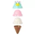 Skip Hop Zoo Sweet Scoops Jégkrémes Halmozható Készlet Változó Színekkel 2 Éves Kortól - Kreatív Szerepjáték, Színváltós Fagyi Készítő Játék Gyerekeknek