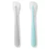 Skip Hop Easy-Feed Mealtime Set 5 Darabos Étkezési Készlet Pohárral Teal/Grey 6 Hónapos Kortól - Csúszásmentes, BPA-mentes Tányér- és Pohárszett Babáknak