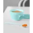 Skip Hop Easy-Feed Mealtime Set 5 Darabos Étkezési Készlet Pohárral Teal/Grey 6 Hónapos Kortól - Csúszásmentes, BPA-mentes Tányér- és Pohárszett Babáknak