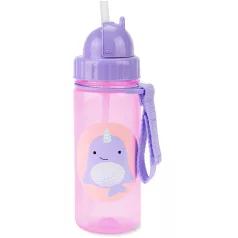   Skip Hop Zoo Narvál Szívószálas Pohár - BPA-, PVC- és Ftalátmentes Itatópohár 12 Hónapos Kortól