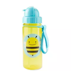   Skip Hop Zoo Méhecske Szívószálas Pohár - BPA-, PVC- és Ftalátmentes Itatópohár 12 Hónapos Kortól