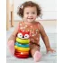 Skip Hop Explore & More Készségfejlesztő Piramis Játék Róka 6 Hónapos Kortól - Rakosgató, Színes Fejlesztő Játék a Finommotorika és Szenzoros Készségek Fejlesztésére