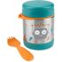 Skip Hop Spark Style Ételtermosz Kanállal és Villával Robot Mintás 325ml - Rozsdamentes Acél, Duplafalú, BPA-mentes Ételtároló 3 Éves Kortól
