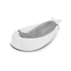 Skip Hop Ergonomikus Babakád Alátéttel Moby 3 Fázisú Fehér – NaturalBabyShop részletes termékkép és vásárlási információ