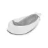 Skip Hop Ergonomikus Babakád Alátéttel Moby 3 Fázisú Fehér – NaturalBabyShop részletes termékkép és vásárlási információ