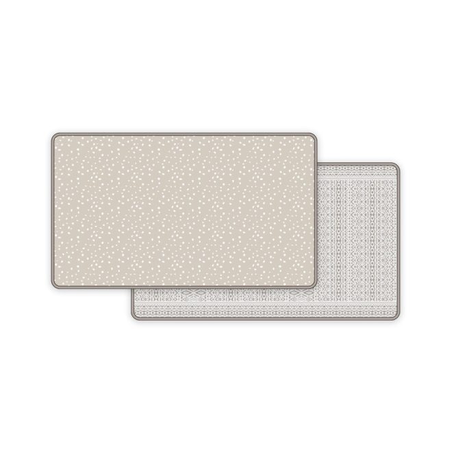 Skip Hop PVC és BPA Mentes Játszószőnyeg 218x132 cm Boho Beige Újszülött Kortól