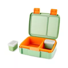   Skip Hop Zoo Bento Ebéd Doboz Mosómedve Mintával 3 Éves Kortól - Szivárgásbiztos Rekeszekkel, Praktikus Iskolai és Utazós Ételtároló