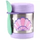 Skip Hop Spark Style Ételtermosz Kanállal és Villával Kagyló Mintás 325ml - Rozsdamentes Acél, Duplafalú, BPA-mentes Ételtároló 3 Éves Kortól