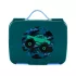 Skip Hop Spark Style Bento Ebéd Doboz Monster Truck Mintával 3 Éves Kortól - Szivárgásbiztos Rekeszekkel, Praktikus Iskolai és Utazós Ételtároló