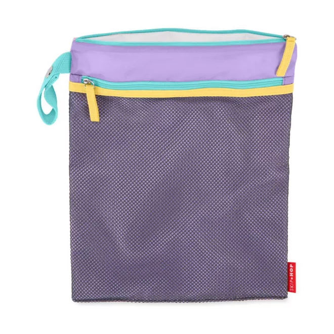 Skip Hop Spark Style Vízálló Tasak Fialovo-Rózsaszín 30x38cm - Strapabíró, Mosható és BPA-mentes Tárolózsák