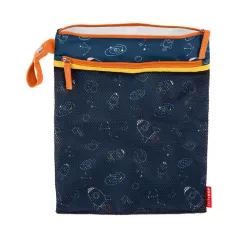   Skip Hop Spark Style Vízálló Tasak Rocket 30x38cm - Strapabíró, Mosható és BPA-mentes Tárolózsák