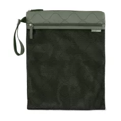   Skip Hop Grab & Go Dark Sage Vízálló Táska 30x38cm - Nedves Ruhákhoz és Babás Kellékekhez