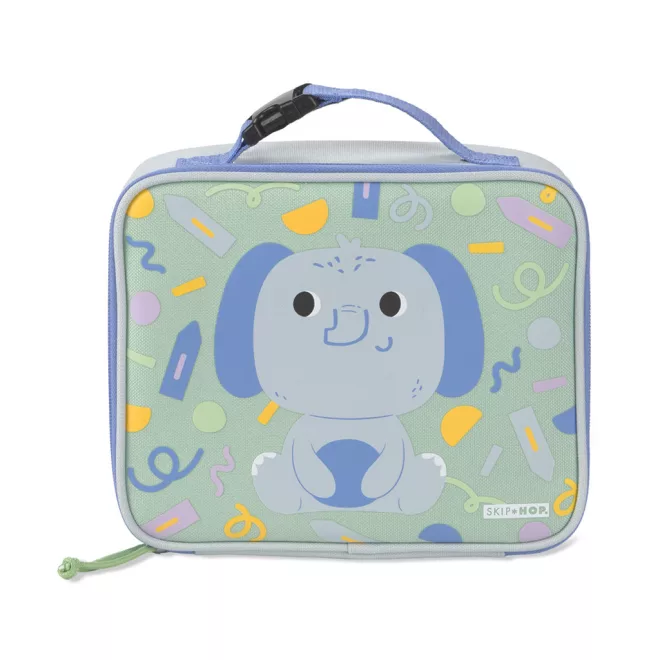 Skip Hop Besties Squad Elefánt Hőszigetelt Uzsonnászsák 3 Éves Kortól, Hőszigetelt Tárolással Óvodába, Bölcsődébe és Kiránduláshoz - NaturalBabyShop.hu termékkép