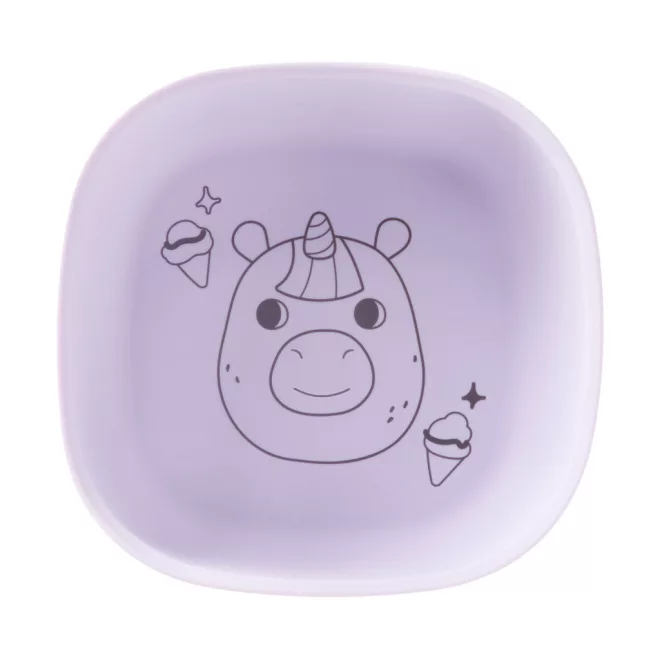 Skip Hop Besties Squad Purple Szilikon Tál 2 Éves Kortól, Stabil Étkezéshez és Könnyű Tisztításhoz
