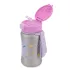 Skip Hop Besties Squad Cica Rozsdamentes Acél Itatópohár Szívószállal 350ml, BPA-Mentes Gyerek Kulacs 12 Hónapos Kortól
