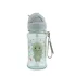 Skip Hop Besties Squad Dino Szívószálas Kulacs 355ml 12 Hónapos Kortól, Rozsdamentes Acél Palack Óvodába és Kiránduláshoz