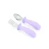 Skip Hop Besties Squad Purple Kanál és Villa Szett 12 Hónapos Kortól, Önálló Étkezés Tanulásához, Gyermekbarát Fogással