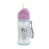 Skip Hop Besties Squad Macska Szívószálas Kulacs 355ml 12 Hónapos Kortól, Rozsdamentes Acél Palack Óvodába és Kiránduláshoz