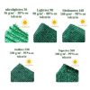 LIGHTTEX Árnyékoló Háló 1.5x50m Zöld - 80% Takarással, UV-álló Védelem Medence Fölé és Kerítésre