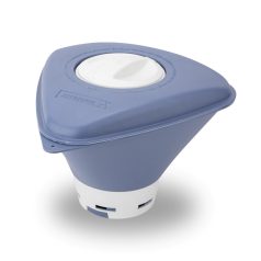   AstralPool Shark Úszóadagoló 5x200g - Kék/Fehér, Praktikus Medence Vegyszeradagoló