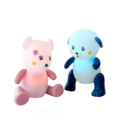   Pabobo LED Éjjeli Fény Lumilove Rainbow Kutyus 3 Éves Kortól (14.5x9.5cm)