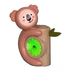   Pabobo Gyermek Ébresztőóra Világítással Koala - Nyugodt Altatáshoz Barátságos Gyerekszobai Fénnyel
