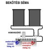 By-Pass Szett Szolár Panelekhez és Mini Hőszivattyúhoz - D32/38mm Csatlakozással, Univerzális Kompatibilitás