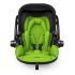Kiddy Evoluna i-Size 2 Autós Gyerekülés Isofix Alappal 40-83cm Spring Green - Prémium Biztonság, Ergonomikus Fekvőhelyzet Újszülötteknek