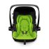 Kiddy Evoluna i-Size 2 Autós Gyerekülés Isofix Alappal 40-83cm Lizard Green - Maximális Biztonság, Ergonomikus Fekvőpozíció Újszülötteknek