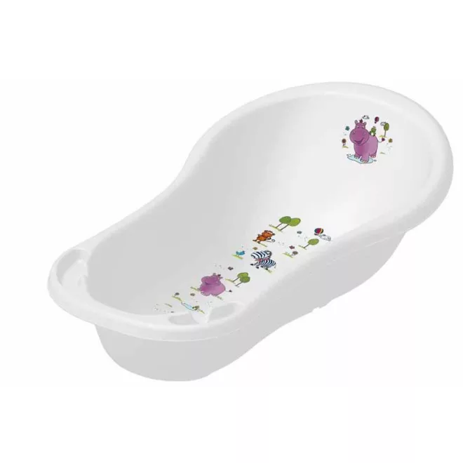 Keeeper Babafürdőkád 100cm Wiktoria Víziló Fehér