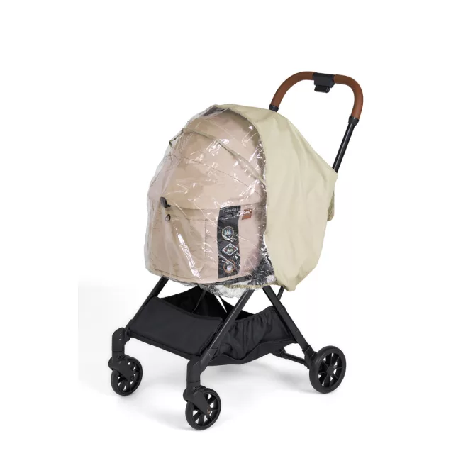Fikago Esővédő Kisállat Babakocsihoz M, Eső és Szél Elleni Védelemmel Kényelmes Sétákhoz - NaturalBabyShop.hu termékkép