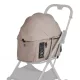 Fikago FTG2 Sandy Beige Kupola és Huzat Kisállat Babakocsihoz, Egyedi Megjelenéshez és Kényelmesebb Kisállat Sétákhoz - NaturalBabyShop.hu termékkép