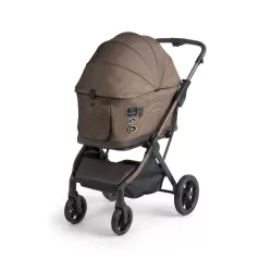   FikaGO Toggle Fika Brown Összecsukható Kisállat-Babakocsi Levehető Kabinnal, Kutyáknak és Macskáknak, 30kg-ig