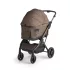 FikaGO Toggle Fika Brown Összecsukható Kisállat-Babakocsi Levehető Kabinnal, Kutyáknak és Macskáknak, 30kg-ig