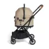 Fikago Flytta Hygge Beige Kisállat Babakocsi Kutyáknak és Macskáknak, Kényelmes Sétákhoz, Utazáshoz és Biztonságos Kisállat Szállításhoz - NaturalBabyShop.hu termékkép