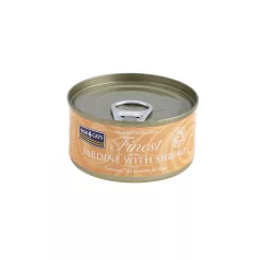   Fish4Cats Finest Szardínia Garnélával Macskakonzerv 70g, Halas Csemege Macskáknak