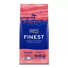   Fish4Dogs Nagy Szemcseméretű Száraztáp Felnőtt Kutyáknak Finest Salmon & Potato 6kg, 1 Éves Kortól