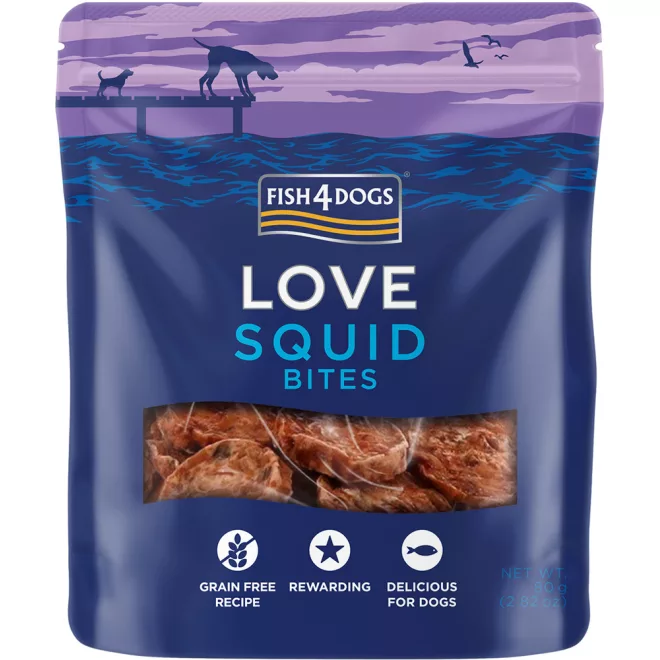 Fish4Dogs Lazacos Jutalomfalat Kutyáknak 80g, Ízletes Halas Falatok Mindennapi Jutalmazáshoz