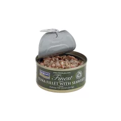   Fish4Cats Finest Tuna & Seaweed Macskakonzerv 70g, Magas Haltartalmú Nedves Eledel