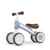 QPlay Cutey-5 New Futóbicikli Kék - Könnyű, Kompakt, Kétmagasságú Kormánnyal, 1-3 Éves Gyermekeknek, 20kg-ig Terhelhető