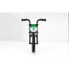 QPlay Feduro Zöld Futóbicikli - Motorkás Dizájn, Állítható Ülés, 12" Felfújható Kerekekkel, 3-6 Éves Gyermekeknek, 30kg-ig Terhelhető